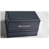 Image 4 : Bulova Quartz Gold Tone Watch in Original Box