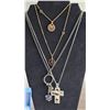Image 3 : Necklaces, Brooch, and Sterling Silver Pendant