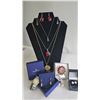 Image 1 : Jewellery Lot With Swarovski, Pearl, Crystal, Watches and Brooch