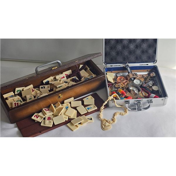 Game Tiles, Watches, Jewellery And Trinkets