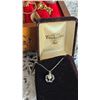 Image 2 : Jewellery Lot With Carved Wood Box, Continental Bijoux Necklace, Pearls, Rings