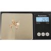 Image 2 : Siffari 14K Yellow Gold Opal Earrings, 3.24 Grams