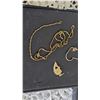 Image 1 : 10kt Yellow Gold Chain With Pierced Hoop Earring and Pendant, 2.45g