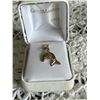 Image 2 : 10KT Yellow Gold Dolphin Pendant 1.05gm