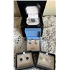 Image 1 : Sterling Silver Jewellery Lot with Gemstones and Pearl Earrings