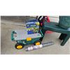 Image 3 : Garden Tools, Hose, Watering Can, Cart & Wire