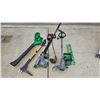 Image 1 : Lawn and Garden Tools Including Weedeater and Toro