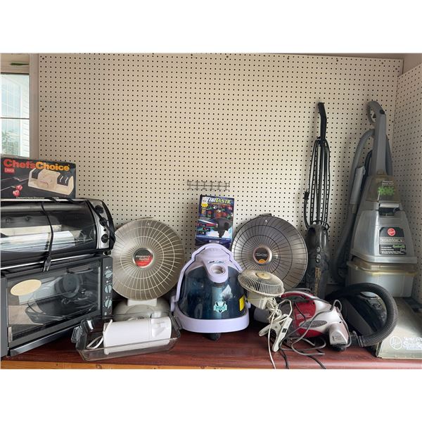 Small Appliances, Vacuums, and Fans