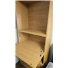 Image 3 : Light Wood Cabinet with Shelves and Storage Doors