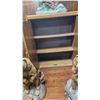 Image 4 : Resin Deer and Bear Statues with Two-Door Wooden Cabinet