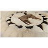 Image 2 : Handmade Peruvian Sheepskin Wool Rug with Alpaca Design