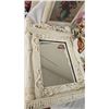 Image 2 : Decorative Lot With Mirror, Art, Bedding, Bear, and Collectibles