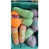 Image 2 : Large Lot Yarn, Knitting Needles, and Needlework Tools