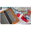 Image 5 : Large Lot Yarn, Knitting Needles, and Needlework Tools
