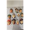Image 1 : 12 Royal Doulton Character Wall Masks