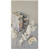 Image 1 : Unpainted Ceramic Figurines and Paint Set