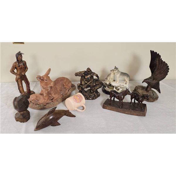 Animal and Western Figurines and Sculptures