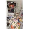 Image 4 : Collectibles Lot Incl. Belt Buckles, Glass Pitcher, Power Inverter