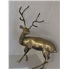Image 3 : Solid Brass Standing Stag Figurine