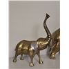 Image 4 : 3 Brass Elephant Figurines
