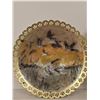 Image 2 : 3 Brass Decorative Embossed Plates With Scenic Designs