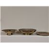 Image 5 : 3 Brass Decorative Embossed Plates With Scenic Designs