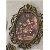 Image 2 : 5 Italian Ornate Brass Framed Miniature Art Prints