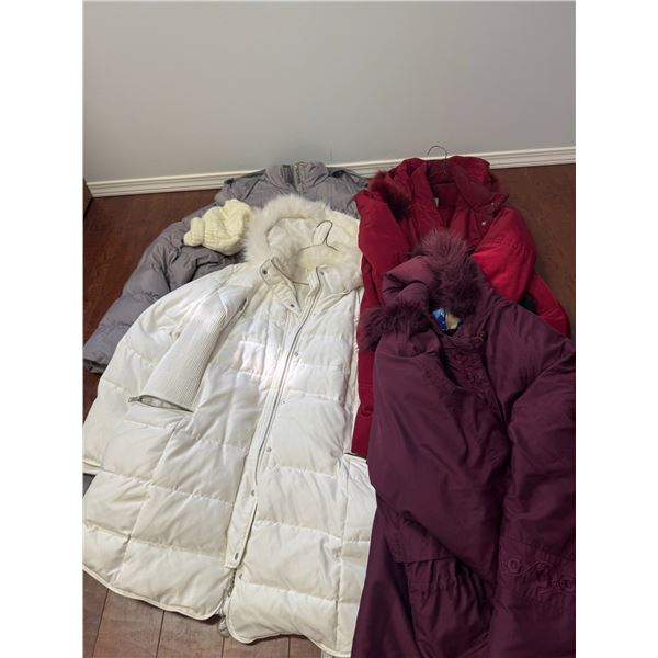 Plus Size Women's Winter Coats, Brands and Sizes Mixed