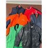 Image 1 : Vintage Men’s Jackets and Vests Lot Featuring Converse, NHL, GAP