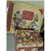 Image 2 : Decorative Gift Set Lot Including Candle Holders, Trinket Box, Framed Print