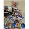Image 4 : Lot: DVD/VHS Player, Portable DVD, Games, Headphones, Books