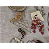 Image 5 : Jewellery And Six Silver-Plated Coasters