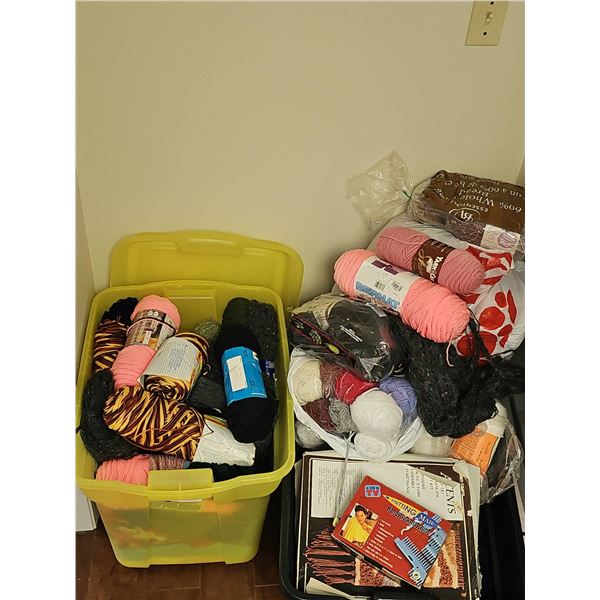 Yarn, Accessories and Knitting Tools