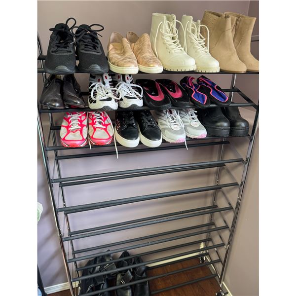 Women's Footwear Size 10 with Shelf