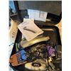 Image 6 : Pet Travel and Grooming Lot With Carrier, Bowls, Clipper Kit