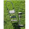 Image 1 : Three-Step Folding Ladder and Minn Kota Trolling Motor