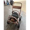 Image 1 : L1 - 4 Wheeled hose reel cart w/ hose
