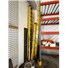 Image 1 : L1 - 3 pc - Featherlight fiberglass & aluminum ladders - 24' telescoping, 8' Step & 12' Step