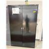 Image 1 : L1 - Uline steel storage cabinet w/ 4 shelves - 4x2x6.5'