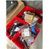 Image 1 : L1 - Large group of misc. OEM Tesla parts, components, label maker, etc.