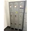 Image 1 : L1 - Steel lockers - 9 lockers