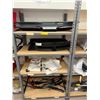 Image 1 : L1 - Rack & contents including brand new OEM Tesla shrouds & windshield wiper arms