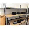 Image 1 : L1 - Steel rack w/ solid shelves - 96x48x96"