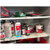 Image 3 : L2 -  Wall-Mounted Metal Storage Cabinet with Shop Supplies, WÃ¼rth Cleaners & Shop Aerosols