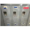 Image 3 : L2 - 3-Tier / 9-Door Heavy-Duty Steel Employee Storage Lockers