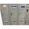 Image 3 : L2 - 3-Tier / 9-Door Heavy-Duty Steel Employee Storage Lockers