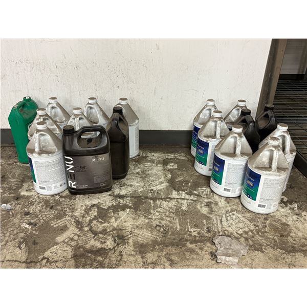 L2 - Group of Commercial Disinfectant & Auto Detailing Chemicals