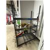 Image 1 : L2 - Heavy-Duty 4-Tier Industrial Steel Storage Rack w/ Wire Mesh Shelving (contents not included)