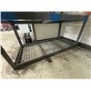 Image 2 : L2 - Heavy-Duty 4-Tier Industrial Steel Storage Rack w/ Wire Mesh Shelving (contents not included)