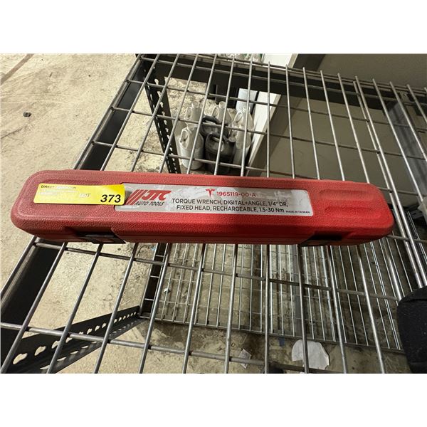 L2 - JTC Auto Tools / Tesla 1/4" Drive Rechargeable Digital Angle Torque Wrench (Part No. 1965119-00
